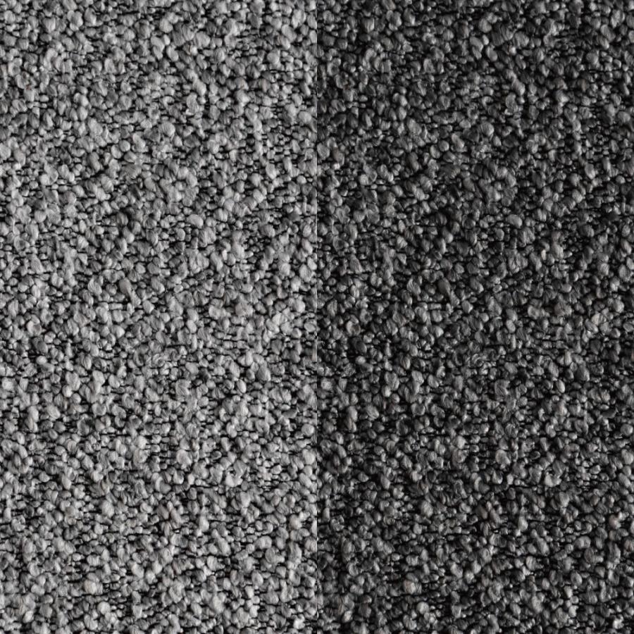 【開梱設置配送】上質なファブリックと細身のスチール脚カウチソファ