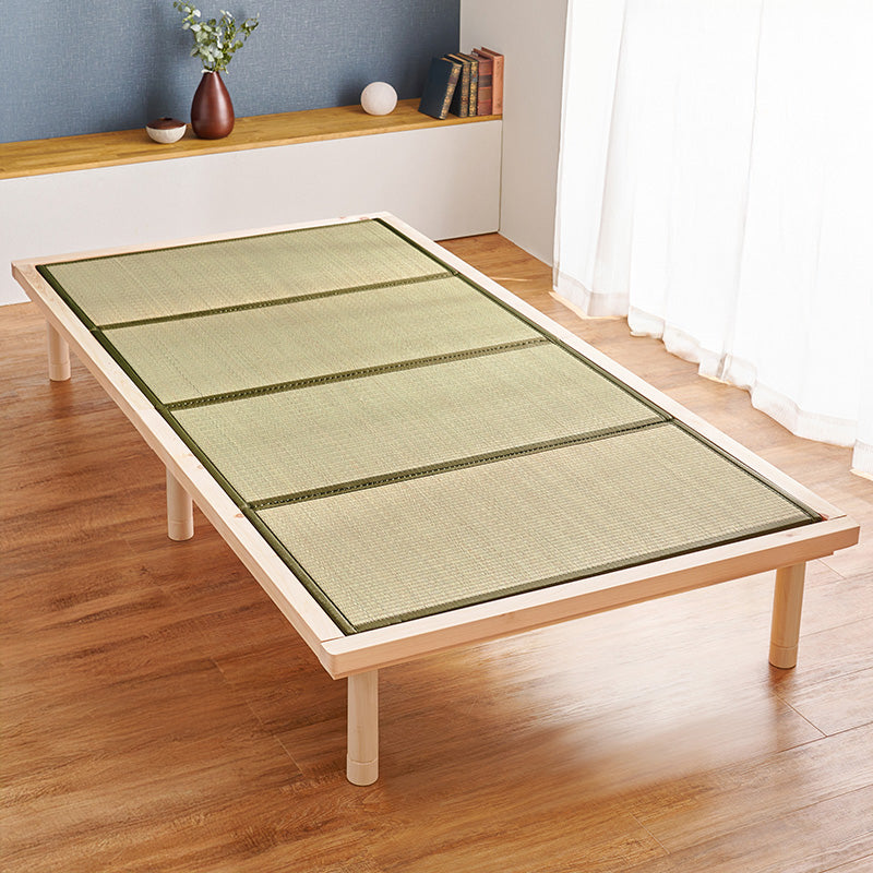 檜の香りや風合いを感じられるすのこベッド・天然い草を使用した畳マット シングルサイズ