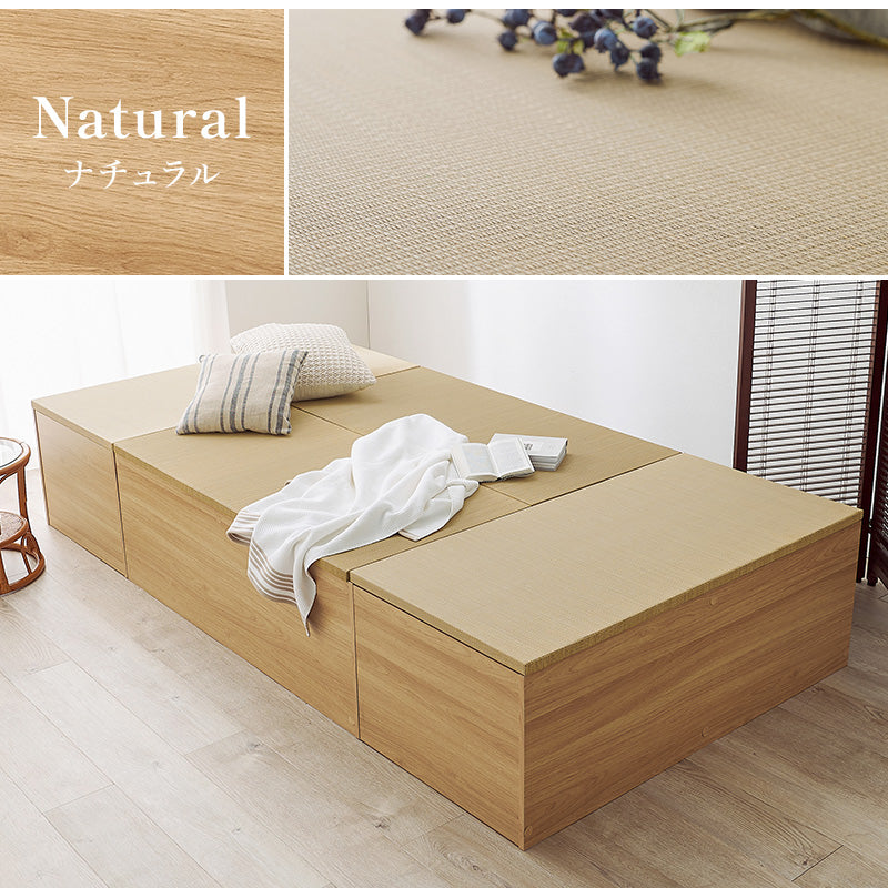 小上がり畳 畳付き収納スツール 幅120cm 高さ45cmハイタイプ