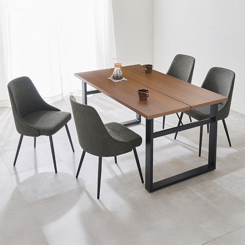 テーブルとチェアのカラーが選べるダイニング5点セット