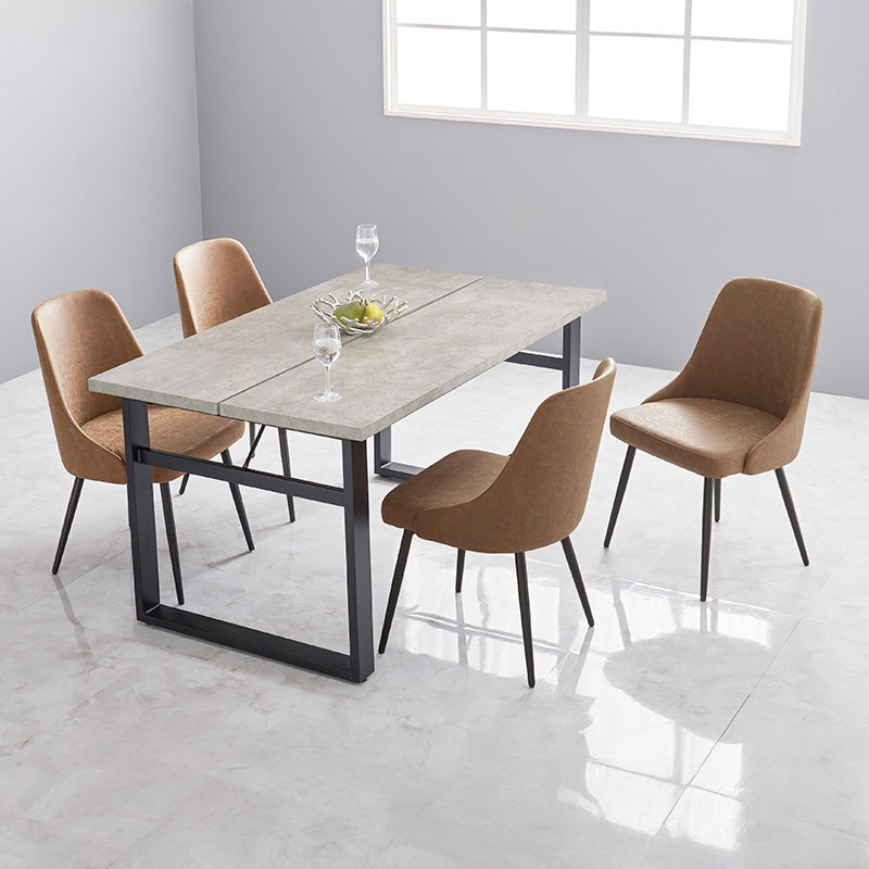 テーブルとチェアのカラーが選べるダイニング5点セット