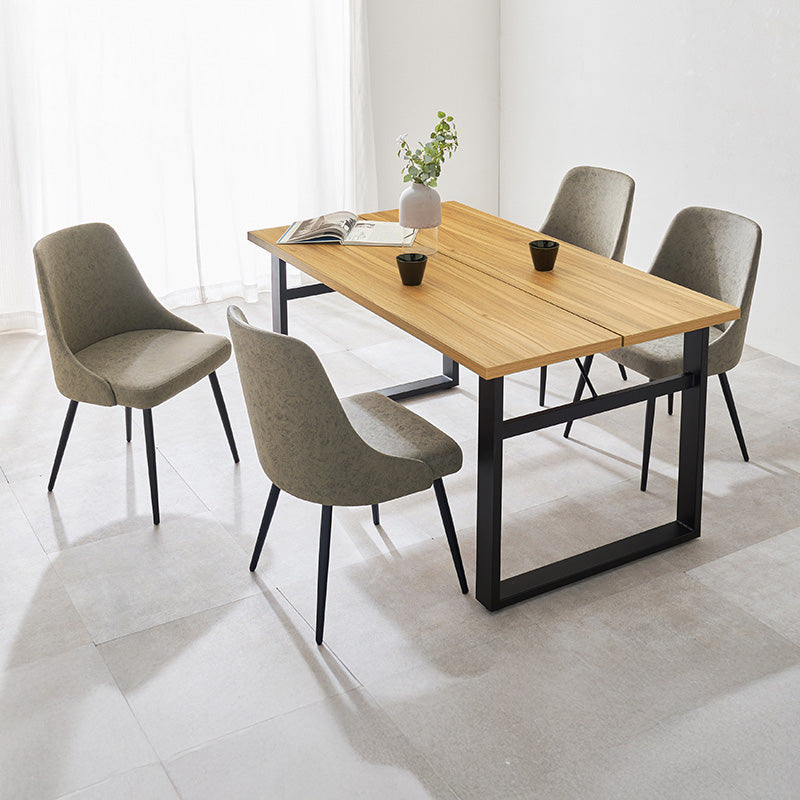 テーブルとチェアのカラーが選べるダイニング5点セット