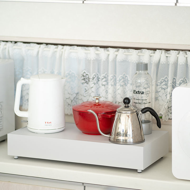 「見せる、隠す、小さな倉庫」キャビネットの引き出しを一段だけ取り出したようなストレージ KaKuKo WIDE