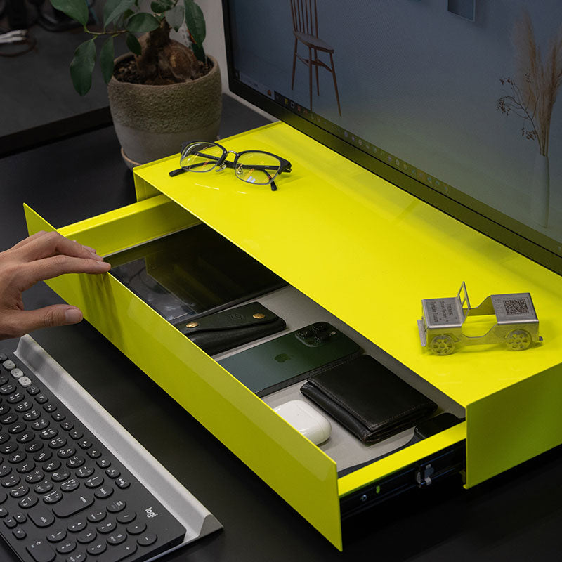 「見せる、隠す、小さな倉庫」キャビネットの引き出しを一段だけ取り出したようなストレージ KaKuKo WIDE