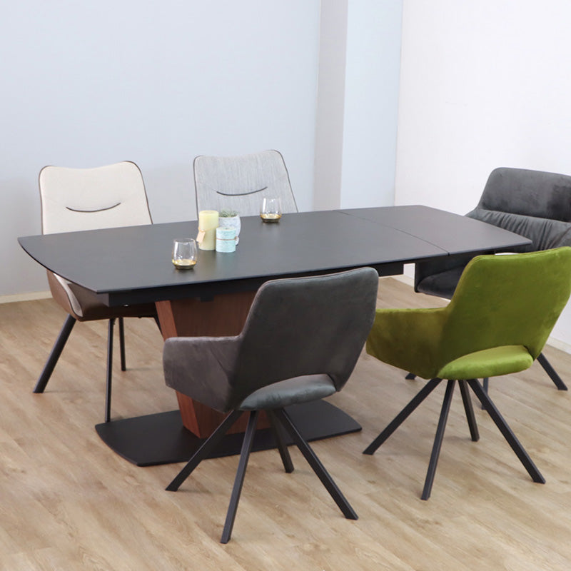 伸長式セラミックダイニングテーブル 幅140~180cm