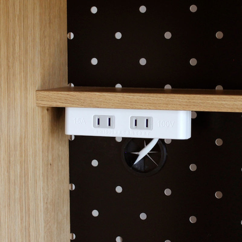 【開梱設置配送】キッチンボード|コンセント付きで家電すっきり。使いやすさと収納力を両立