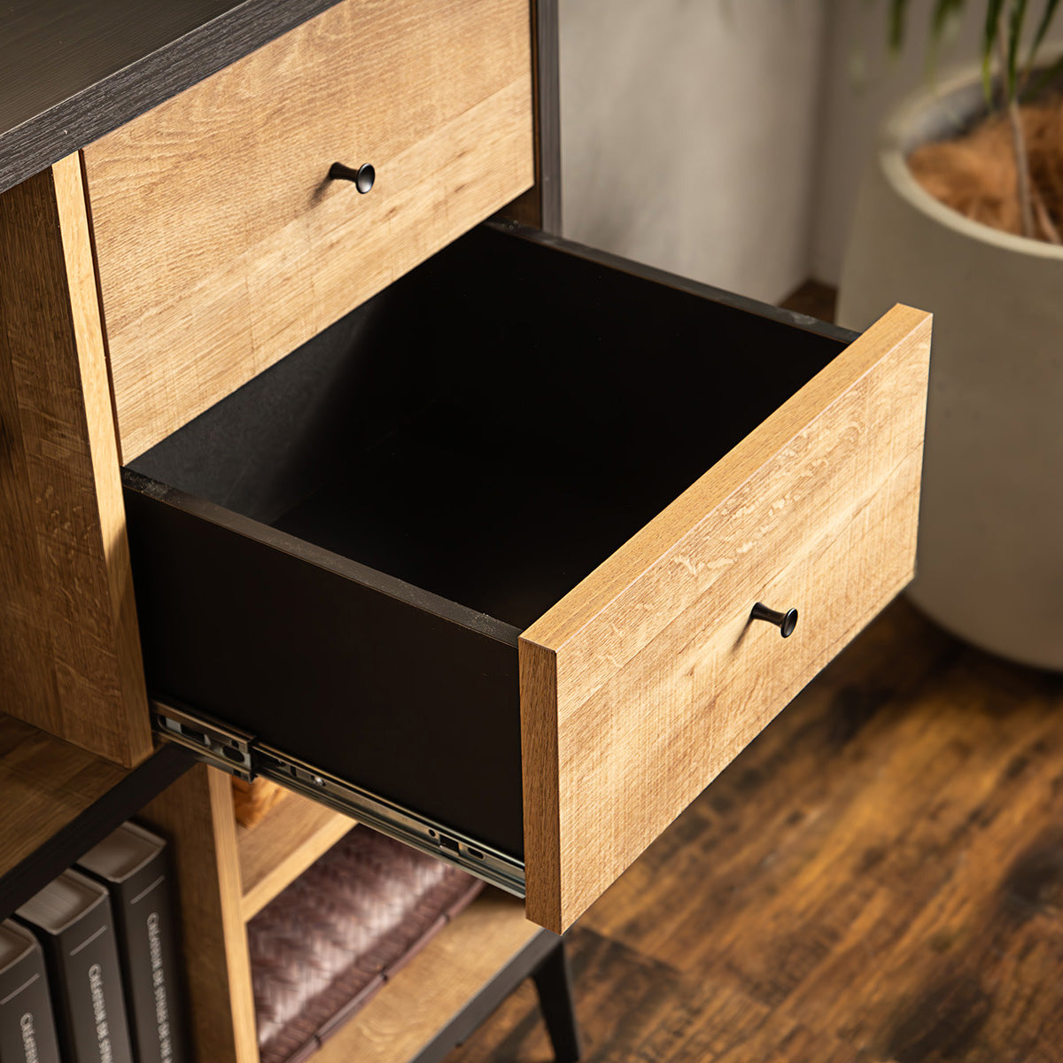 【開梱設置配送】ローシェルフ 幅180cm 開放感ある暮らしと美しい収納を叶える国産家具