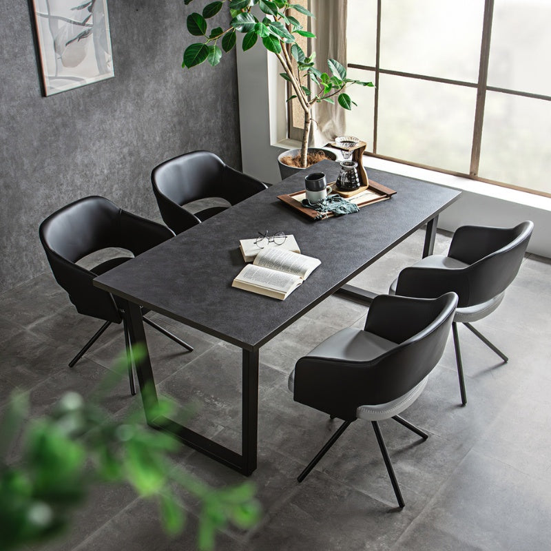 ダイニングテーブル 幅160cm 暮らしを守る耐水・耐摩耗・耐熱DAP天板の一台