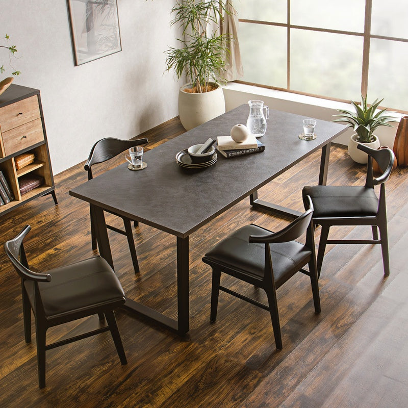 ダイニングテーブル 幅160cm 暮らしを守る耐水・耐摩耗・耐熱DAP天板の一台