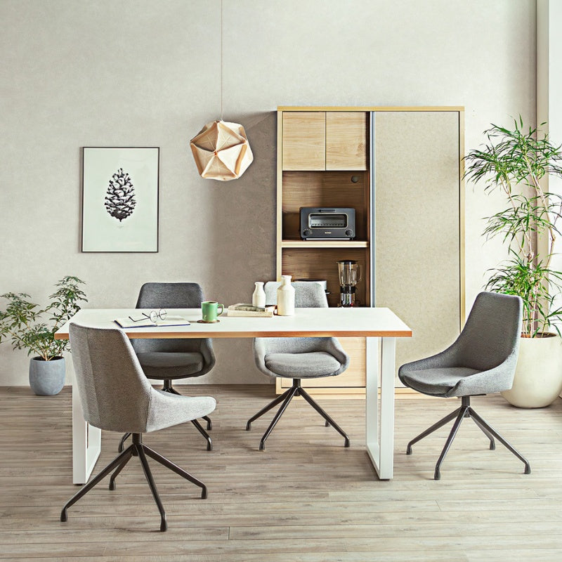 ダイニングテーブル 幅160cm 暮らしを守る耐水・耐摩耗・耐熱DAP天板の一台