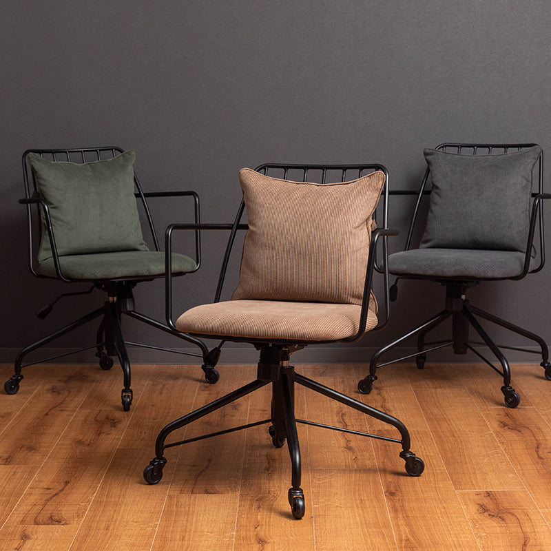 ヴィンテージテイストのデスクチェア オフィスチェア