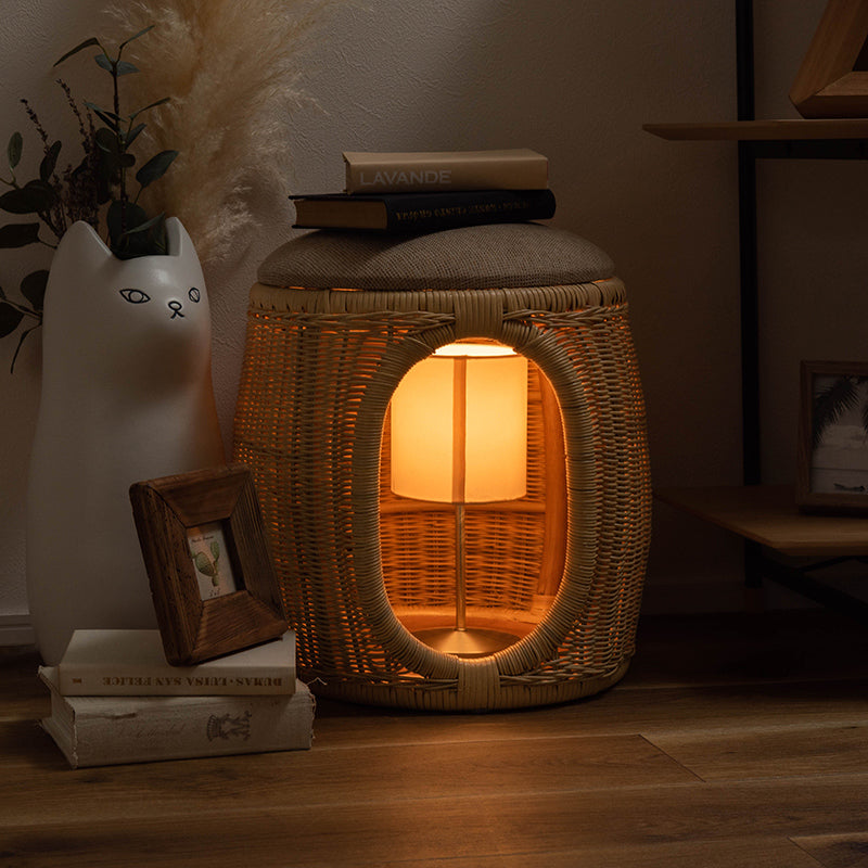 入ったり乗ったり座ったりとペットの可愛らしい姿を楽しむことができるスツール