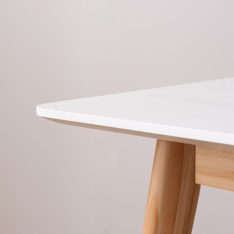 大理石調デザインを施したコンパクトダイニングテーブル 1人~2人用