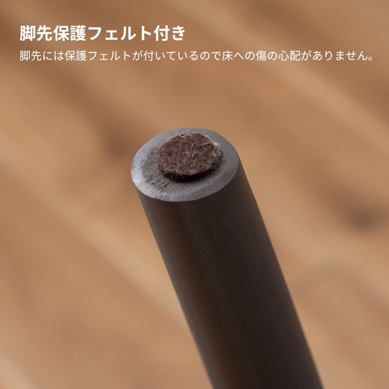 大理石調デザインを施したコンパクトダイニングテーブル 1人~2人用