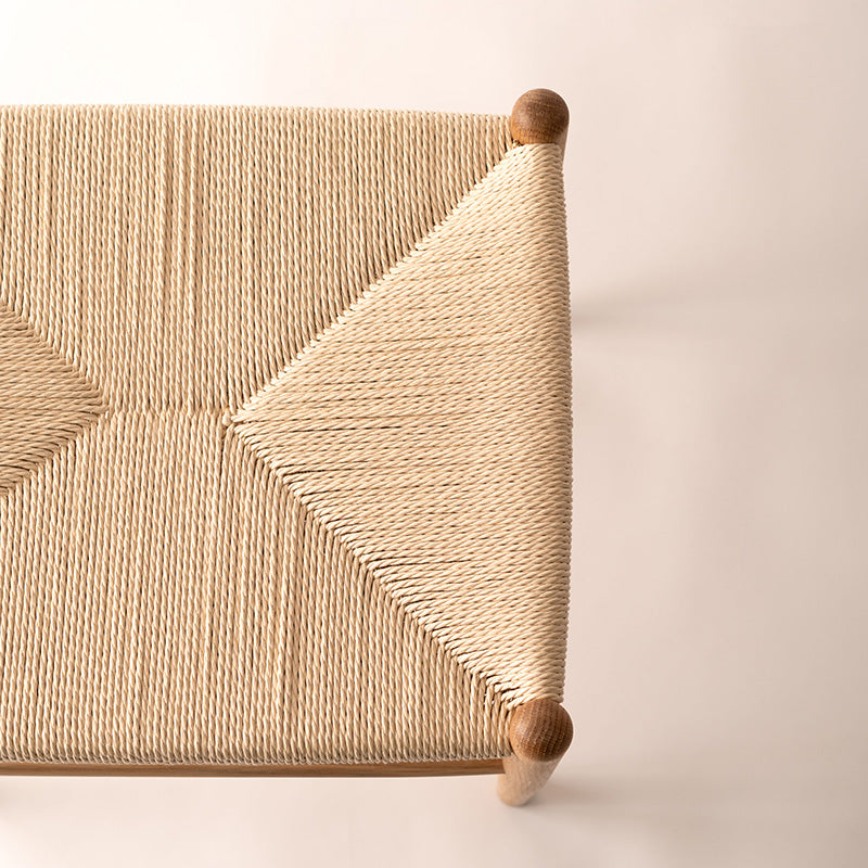 スツール 使うほどに包み込まれるような座り心地のペーパーコード リプロダクト