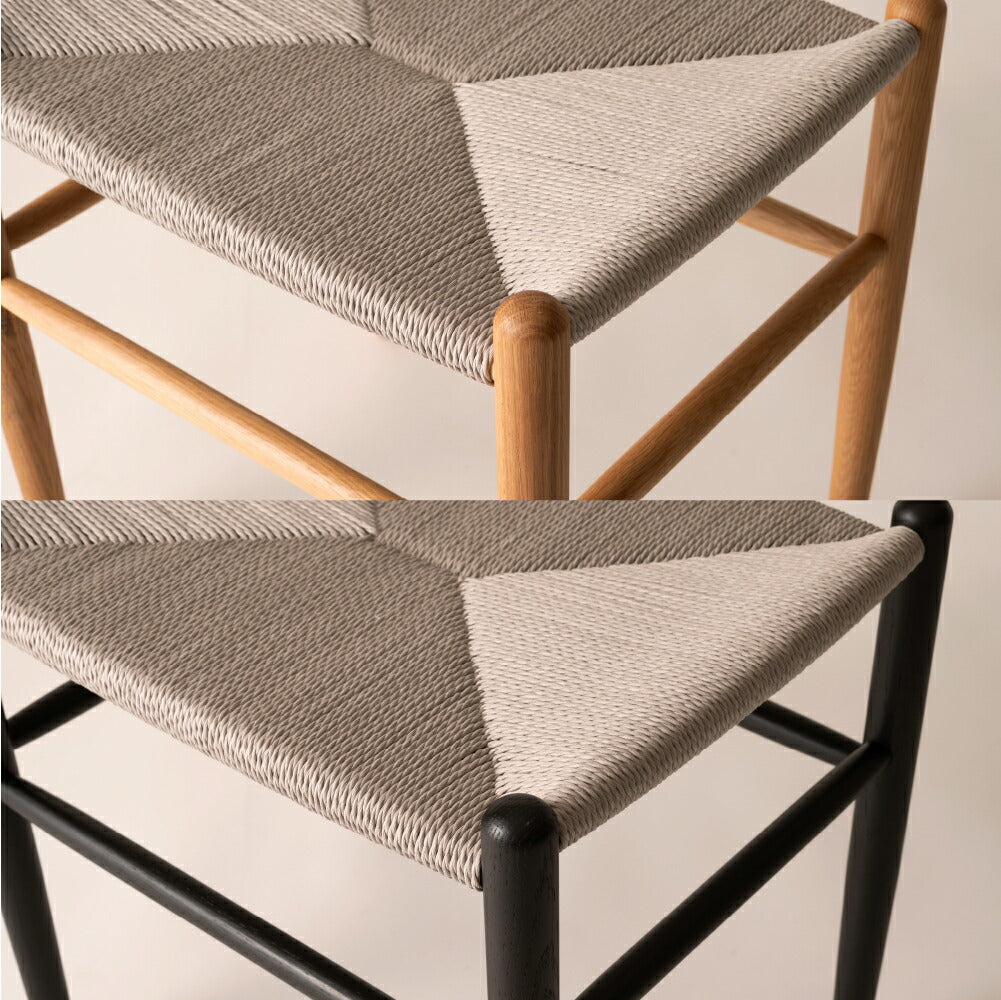 スツール 使うほどに包み込まれるような座り心地のペーパーコード リプロダクト