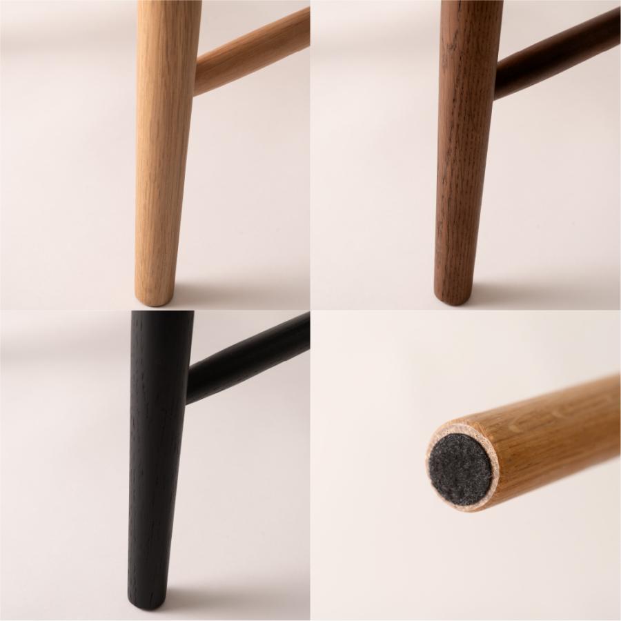 ナチュラルモダンなペーパーコードダイニングチェア