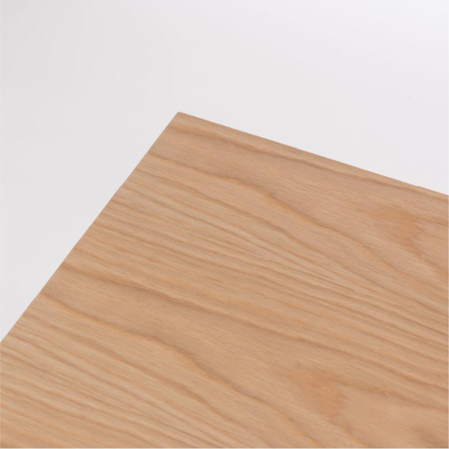 シンプルでスクエアなデザインのオープンシェルフ 幅90cm