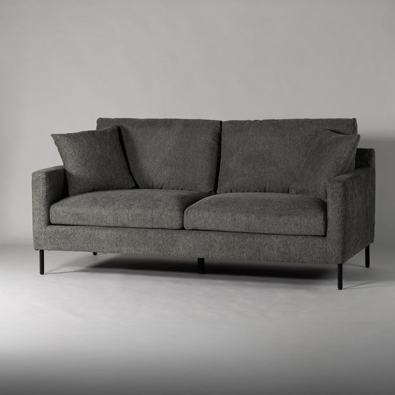 【開梱設置配送】シンプルでスタンダードなフォルムの2人掛けソファ