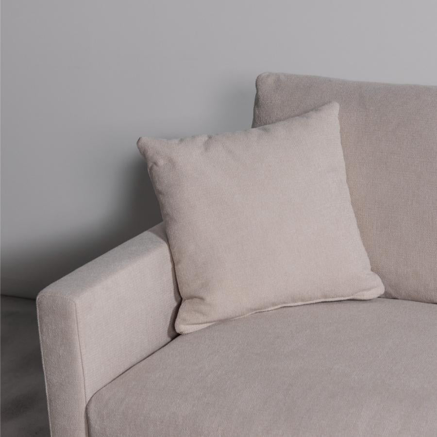 【開梱設置配送】シンプルでスタンダードなフォルムの2人掛けソファ