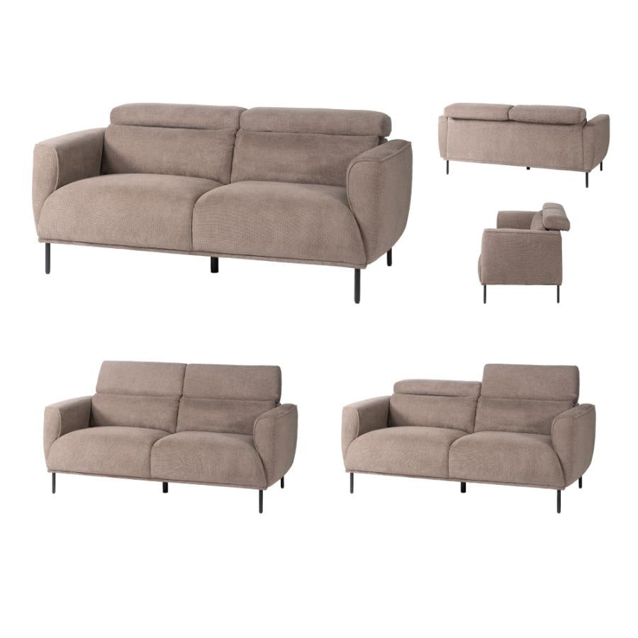 【開梱設置配送】リクライニング機能付きヘッドレスト ソファ