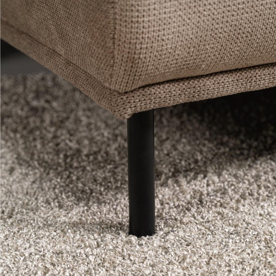 【開梱設置配送】カウチソファ リクライニング機能付きヘッドレスト カウチ左タイプ