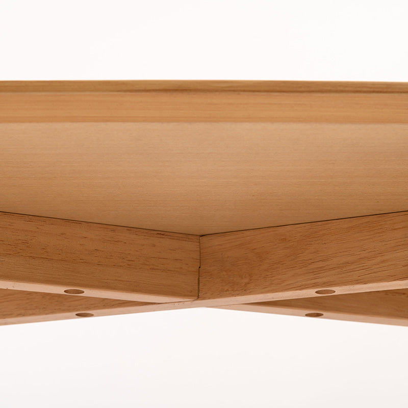 リビングテーブル 角を落とし丸みを帯びたフォルム センターテーブル