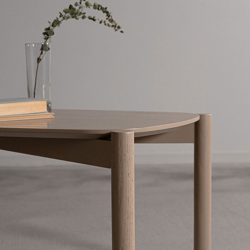 リビングテーブル 角を落とし丸みを帯びたフォルム センターテーブル