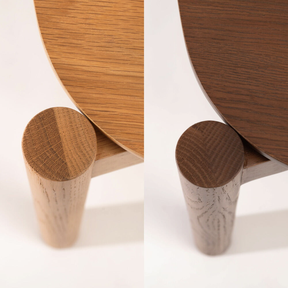 リビングテーブル 角を落とし丸みを帯びたフォルム センターテーブル