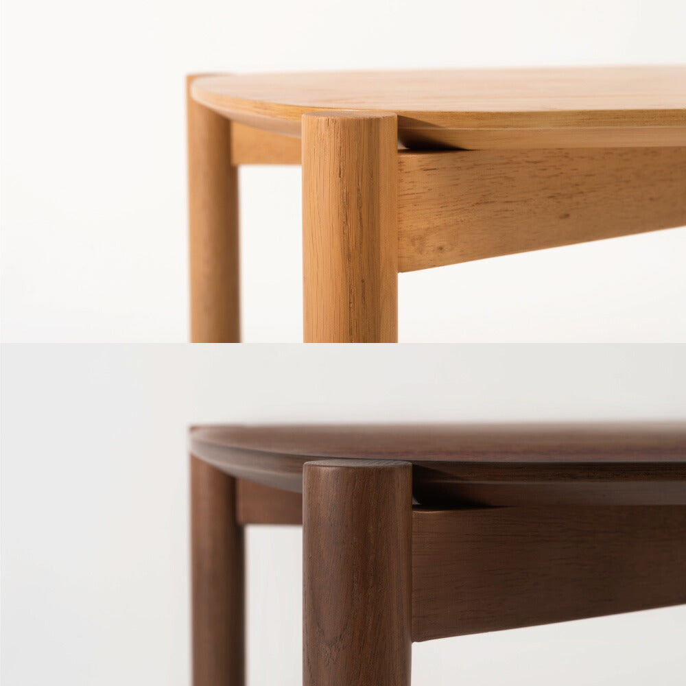 リビングテーブル 角を落とし丸みを帯びたフォルム センターテーブル