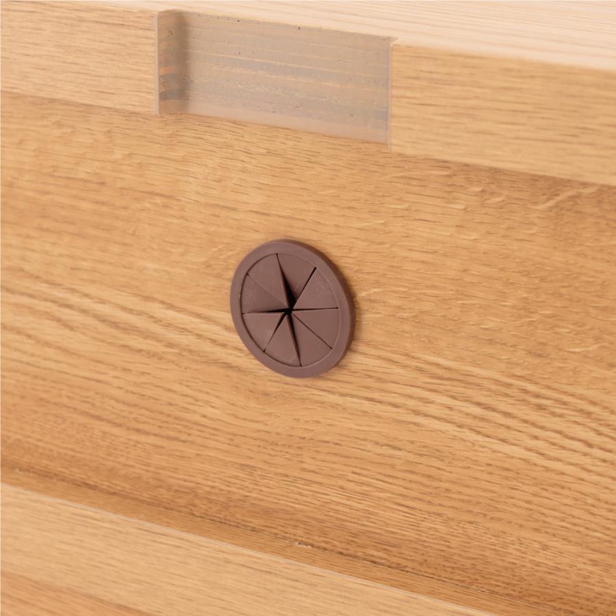 【開梱設置配送】ローボード 天然木の木目を生かしたデザインと石目調の引き出しがアクセント