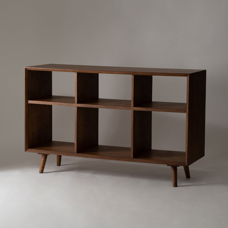 シェルフ 幅120cm 天然木の美しさで空間を格上げ。置くだけで映える収納家具