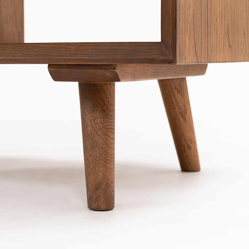 シェルフ 幅120cm 天然木の美しさで空間を格上げ。置くだけで映える収納家具