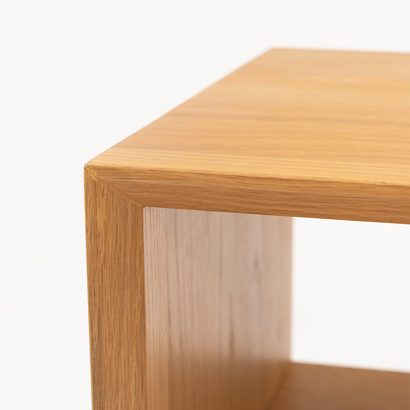 シェルフ 幅120cm 天然木の美しさで空間を格上げ。置くだけで映える収納家具