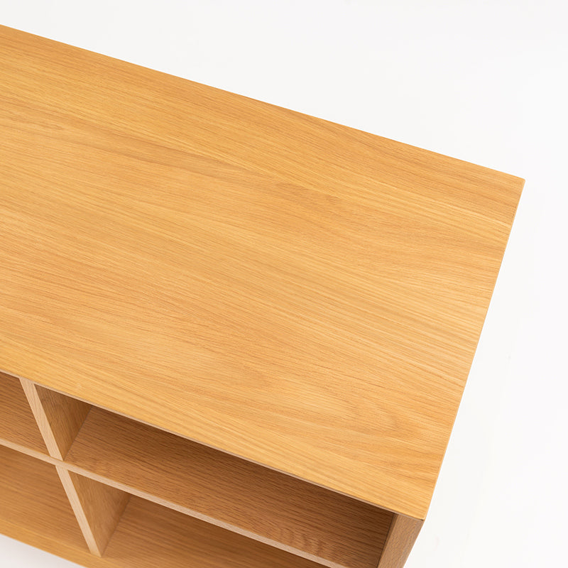 シェルフ 幅120cm 天然木の美しさで空間を格上げ。置くだけで映える収納家具