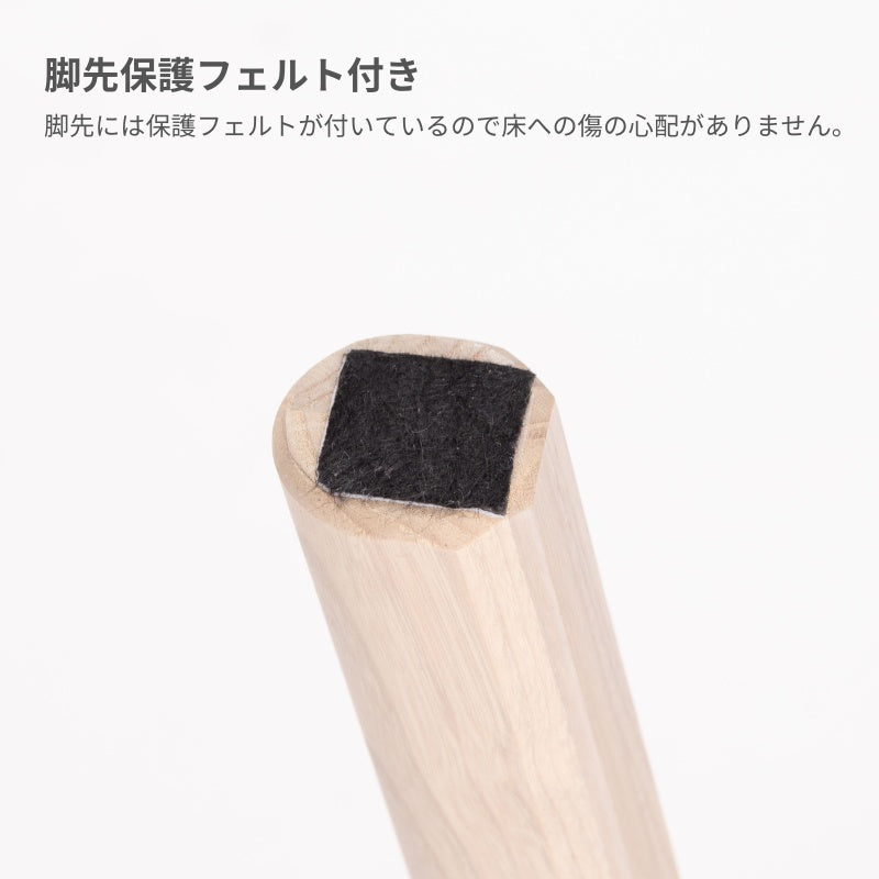 モルタル調の天板にきれいな木目が特徴のスンカイ材を組み合わせ 円形ダイニングテーブル 直径114cm 丸テーブル