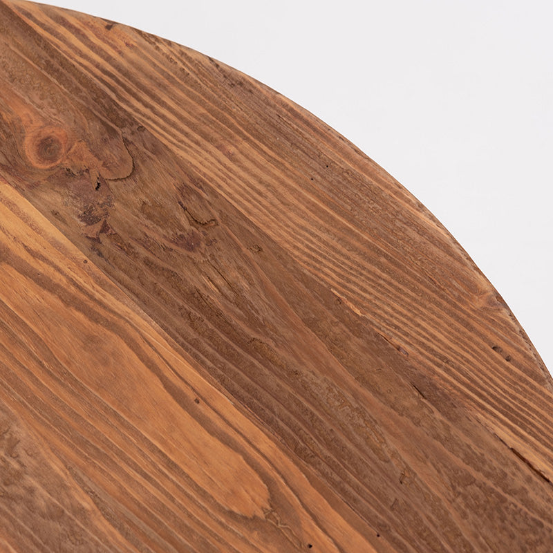 古材を使用した、天然素材の風合いを感じられるコンソール