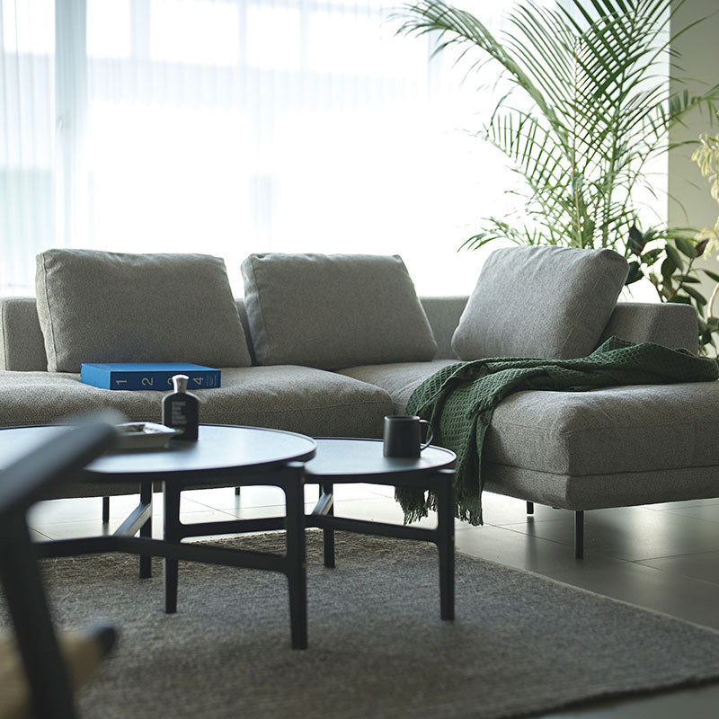 【開梱設置配送】カウチソファ 左右のカウチタイプから選べる