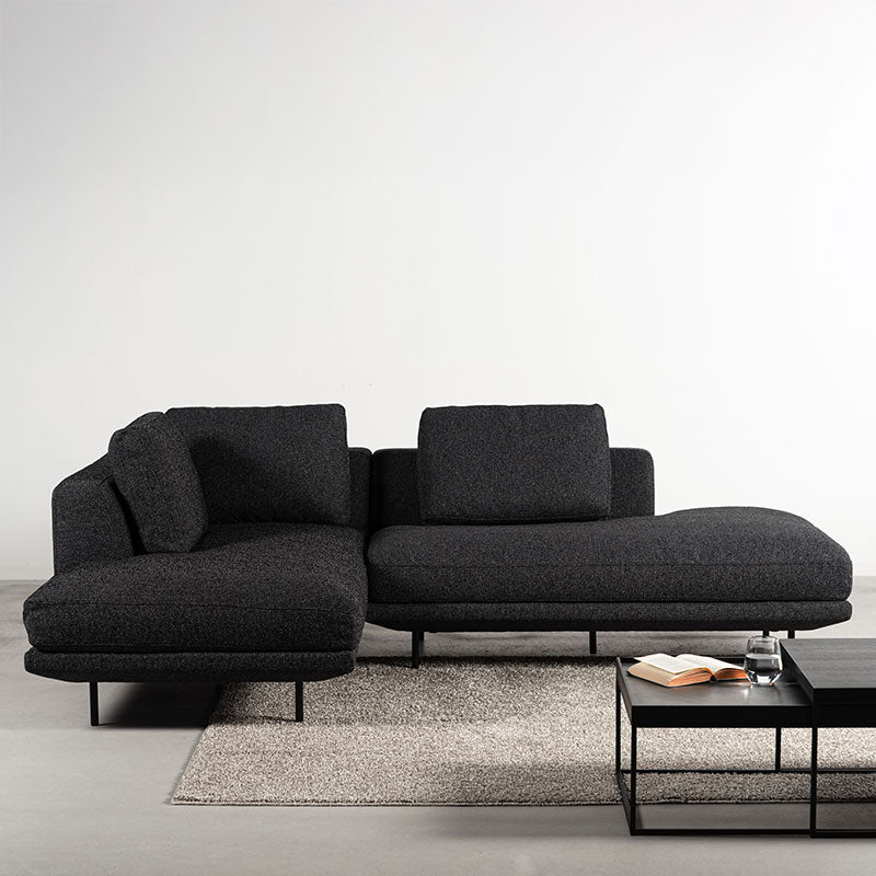 【開梱設置配送】カウチソファ 左右のカウチタイプから選べる