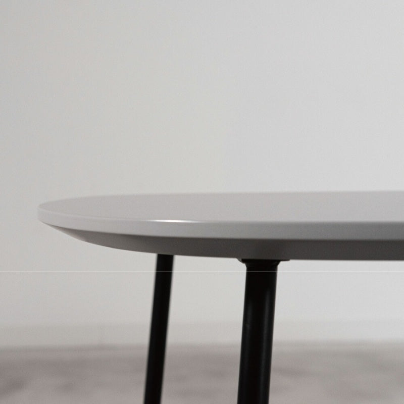 サイドテーブル 幅93cm モダンな黒脚と耐久天板でリビングをスマートに