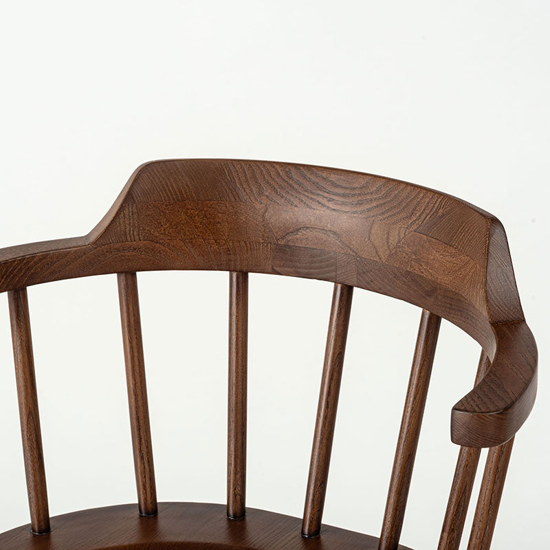 ウィンザーチェア 座面が360度回転するダイニングチェア