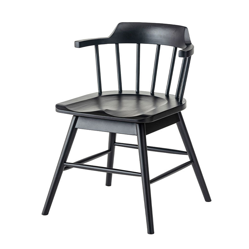 ウィンザーチェア 座面が360度回転するダイニングチェア