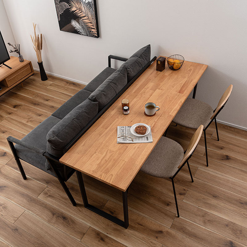 ダイニングテーブル 奥行55cm 省スペース設計でリモートワークにも最適