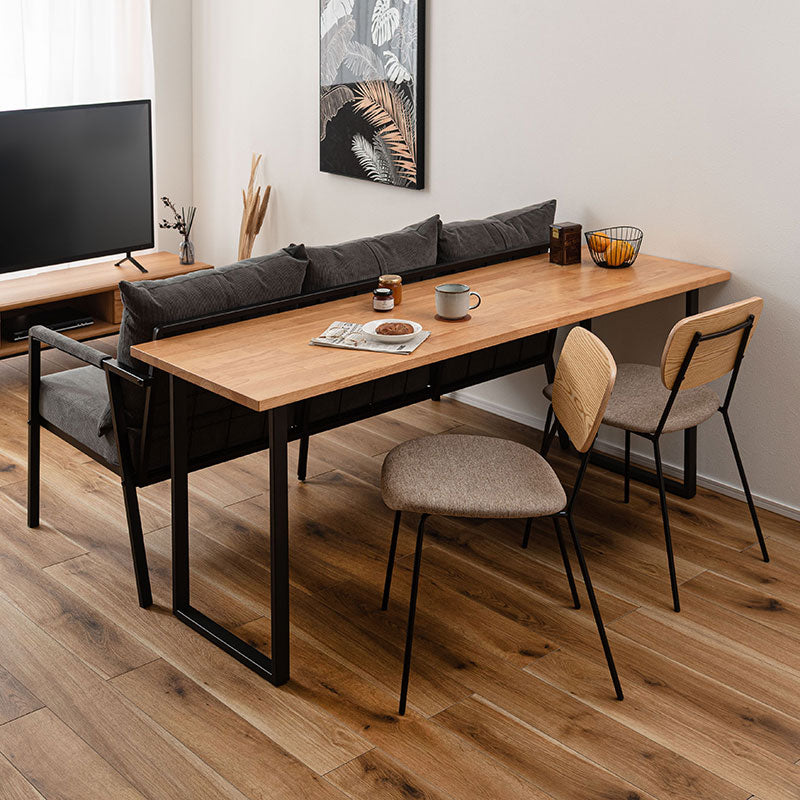 ダイニングテーブル 奥行55cm 省スペース設計でリモートワークにも最適