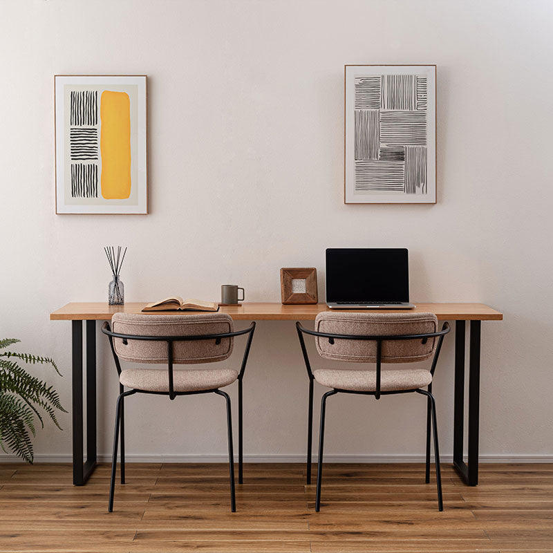 ダイニングテーブル 奥行55cm 省スペース設計でリモートワークにも最適