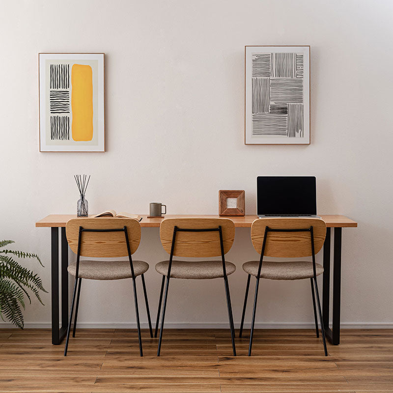 ダイニングテーブル 奥行55cm 省スペース設計でリモートワークにも最適