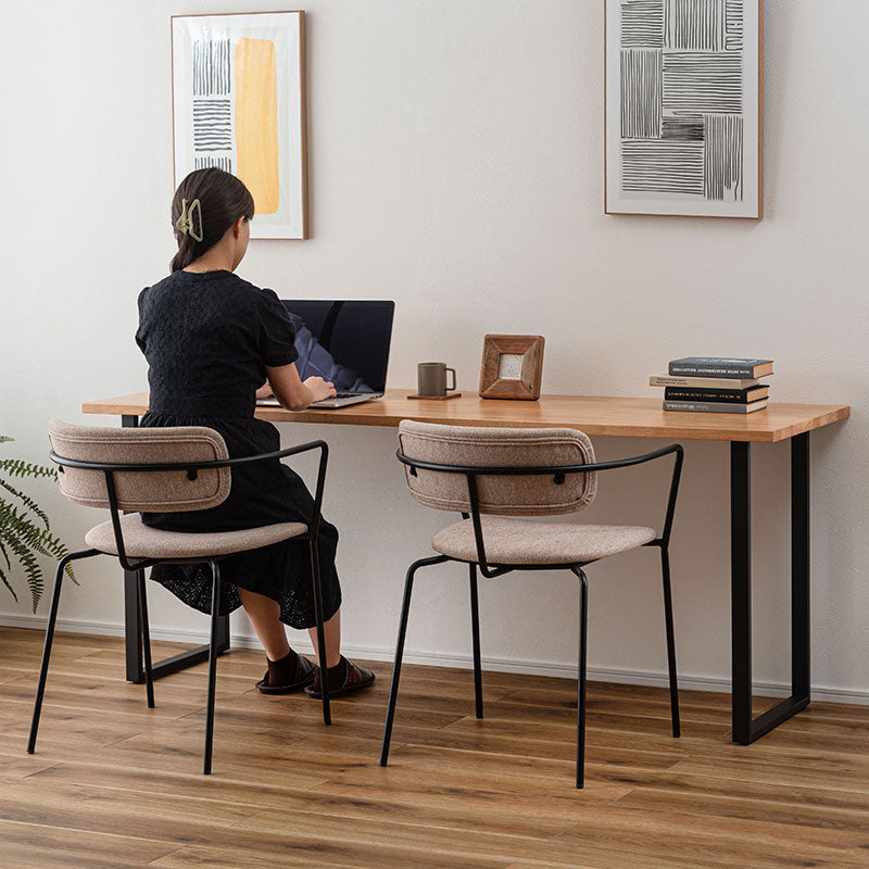 ダイニングテーブル 奥行55cm 省スペース設計でリモートワークにも最適