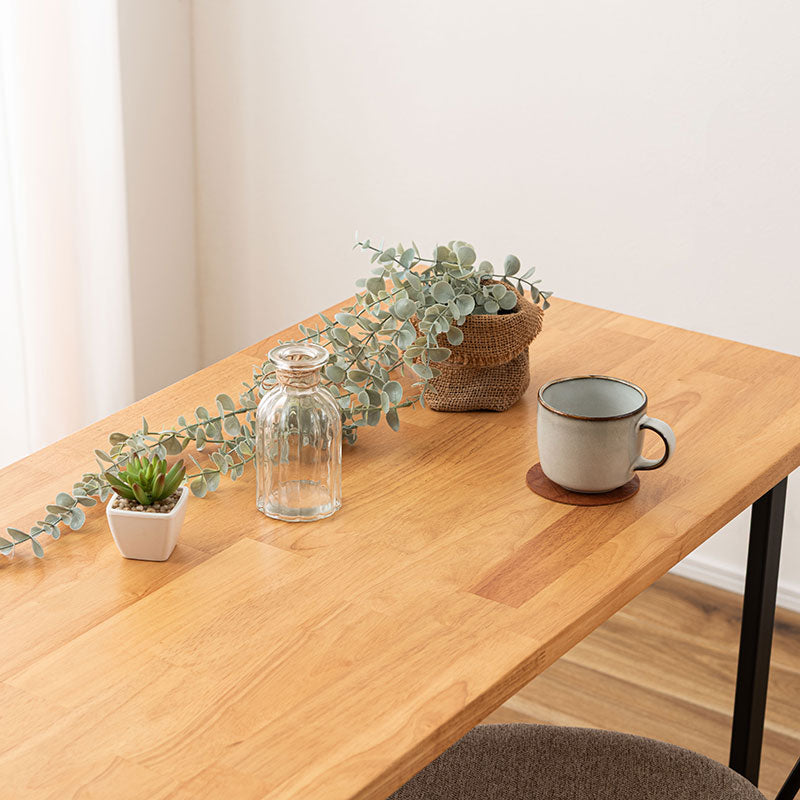 ダイニングテーブル 奥行55cm 省スペース設計でリモートワークにも最適