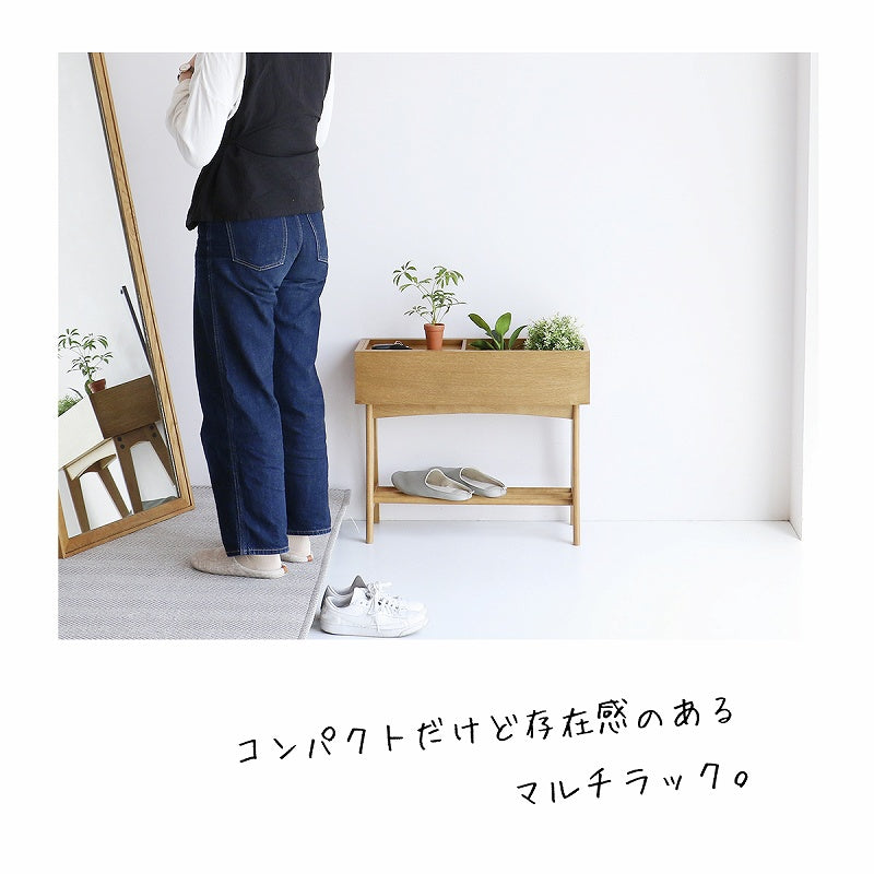 使いやすさとデザインにこだわったマルチラック ワゴン