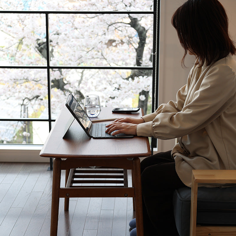 ソファ専用のハイテーブル リモートワークに最適